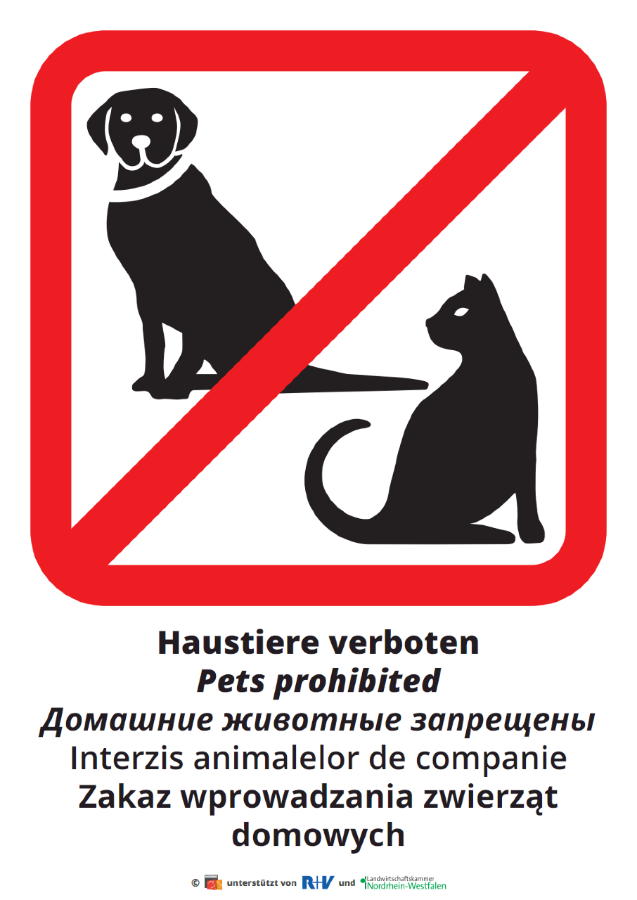Вход с животнымиапрещен. Проход с животными запрещен. Животным вхот запрещён. Вход на территорию с животными запрещен.