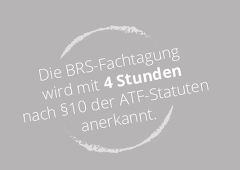 BRS-Fachtagung 2019: 4 ATF-Stunden