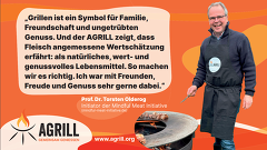 (c)BRS: Prof. Torsten Olderog, Mindful Meat Initiative, zur Kampagne "AGRILL - Gemeinsam Genießen"