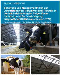 Broschüre Managementhilfen zu Optimierung von Tierumwelt und Tierwohl in der Milchviehhaltung
