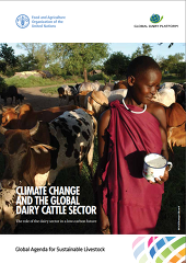 FAO and GDP. 2018. Climate change and the global dairy cattle sector – The role of the dairy sector in a low-carbon
future. Rome. 36 pp. Licence: CC BY-NC-SA- 3.0 IGO