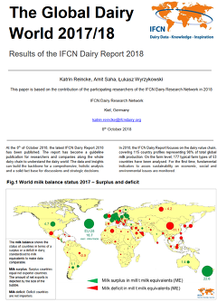 IFCN Dairy Report 2018: The Global Dairy 
 - World 2017/18