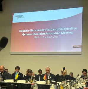 Deutsch-Ukrainisches Verbandsdialogtreffen im Rahmen des GFFA 2026 (Quelle: Simone Fuchs, BRS)