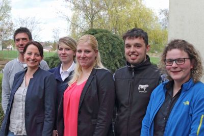 von links nach rechts: Timo Heimsoth, Anne Menrath, Jessica Wolff, Carolin Nagel, Rick Menzer, Martina Genkel-Jenning