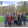 Neuer Vorstand im BRS (vlnr): Georg Geuecke, Paul Hegemann, Dr. Manfred Leberecht, Dr. Britta Becke, Hans-Peter Meyn, Sabine Mühlbach, Hajo Leyschulte, Dr. Nora Hammer (Geschäftsführung), Dr. Jens Baltissen (stellv. Geschäftsführung), Norbert Meggle, Ralf Strassemeyer, Jürgen Langreder, Georg Hollfelder (nicht auf dem Bild: Jürgen Keller) (Bildquelle: Klemens Schulz, BRS)